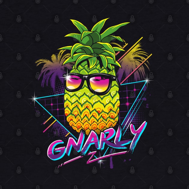 Rad Pineapple by Vincent Trinidad Art